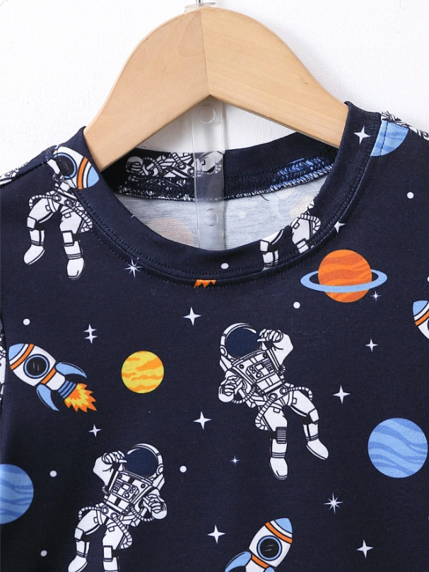 Nasa Space Printed Clothing Co-ord Set For Boys