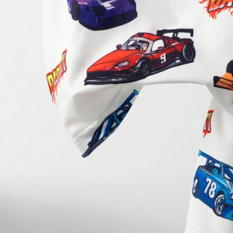 Cars Printed Clothing Co-ord Set For Boys